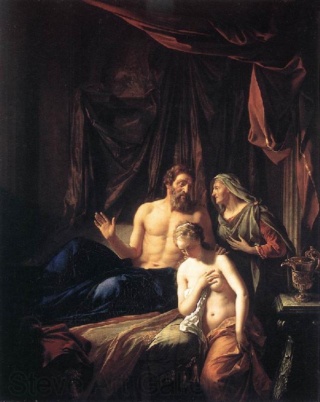 WERFF, Adriaen van der Sarah Presenting Hagar to Abraham Spain oil painting art